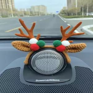 차량용 장식머리띠 크리스마스 장식 중앙 순록 머리띠