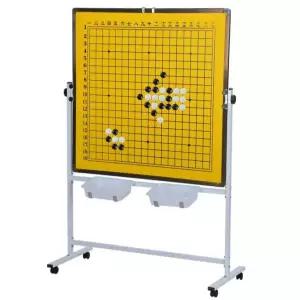 자석 바둑판 이동식 체스판 교육용 장기판 세트 탠드 강의용 양면 방송용 보드게임