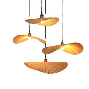 대나무일식조명 선술집 천장등 초밥집 주막 카페 하트 직경 일식등 대나무 우드