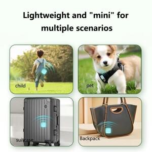 호환 스마트 GPS 트래커 에어태그 분실 방지 장치  애완동물 키 찾기 블루투스 5.3 태그 IOS 안드로이드 시