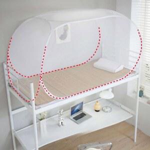 기숙사 모기장 2층침대 자취방 이층 암막텐트 2층침대모기장 1인용침대 9종 베란다 1인용