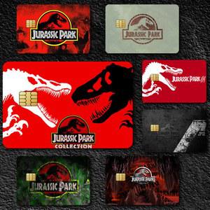 Dinosaur Jurassic Park 필름 커버 신용 스킨 카드 스티커