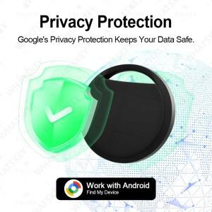 호환 4팩 블루투스 안드로이드 GPS 트래커  구글 내 찾기 앱 호환 태그  키  자전거  애완동물용 스마트 (