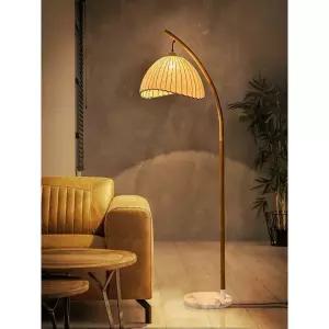 호텔 펜션 인테리어 조명 라탄 대나무 스탠드 무드등