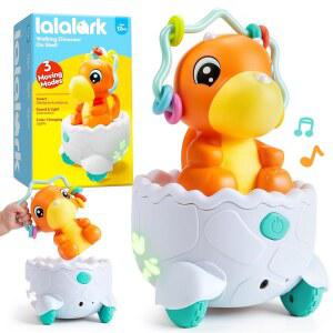 랄랄락 조바 IN 뮤지컬과 부활절 무빙 장애물이 있는 회피 배우기 자동 12 선물 위한 인터랙티브 크롤링 뮤지컬 18개월 생일 장난감 공룡 시간