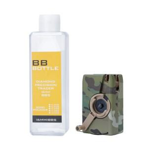 호환 퀵로더 M4 BB 3000 라운드 핸드 크랭크 보관 병 스피드 대용량 변환기 페인트 볼 Airsoft 액세서리