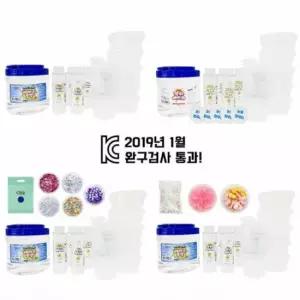 미술 완구검사통과/안전한 나만의 슬라임 만들기 5인 모음