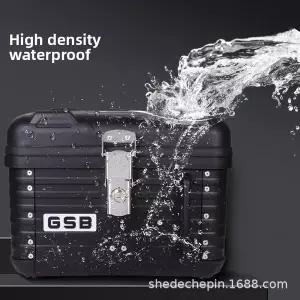 스포츠 바이크 오토바이 GSB모터사이클 테일 박스 레트로 둥근 모서리 전기차 트렁크 스쿠터 비알루미늄 합