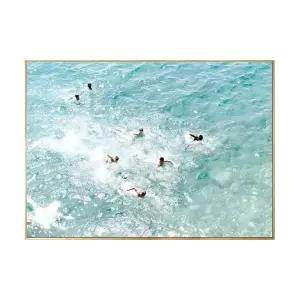 터 액자 여름 대형패브릭터