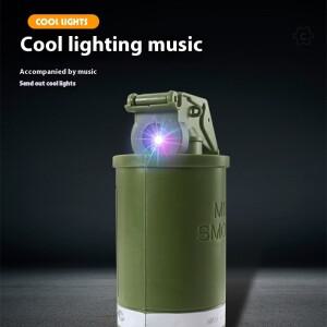 호환 야외 스포츠 전기 장난감 M18 연기 수류탄 모델 라이트 음악 무대 공연 소품 CS 게임  선물 VG88