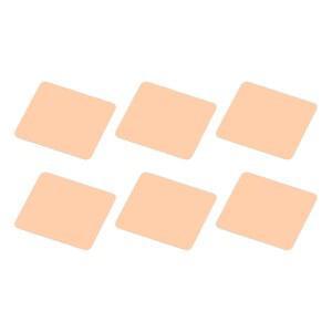 넥사렐 6Pcs 구리 방열 패드 심, (14 x 12.4 0.1mm) - 휴대폰 PC 컴퓨터 GPU CPU VGA RAM을 위한 열 심 구리판 냉각기