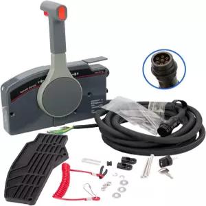 뉴마익스 해상 선외기 리모컨 박스 703-48230 야마하 우측 마운트 7핀 16피트 케이블(트림 틸트 스위치