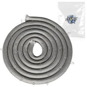 삼성과 호환되는 27개의 마운팅 클립이 있는 DG63-00255B 레인지 오븐 도어 개스킷 씰, DG63-00255A 3554990 AP5653446 PS5576952 EAP5576952 교체