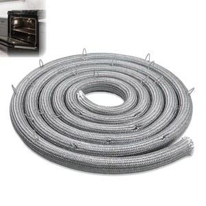 업그레이드된 316405000 레인지 오븐 스토브 도어 개스킷 씰(16개의 마운팅 클립), 일부 프리다이어, 일렉트로룩스, 켄모어, 태판, 깁슨 오븐에 적합, 교체 316405001 7316405001 1056119 AP3706691 PS977704