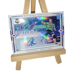 호환 스포츠 2024 WWE 국보 수집용 카드 스티브 오스틴 존 시나 더 언더테이커 로만 레인즈 레아 리플리 컬