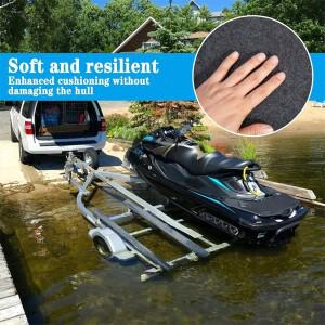 호환 해양 보트 보호용 펠트 카펫 트레일러 제트스키 램프 차고 도크용