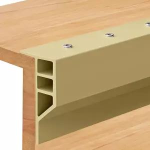 Maasechs 도크 범퍼 풀페이스 엣지 PVC 프로파일 가드 접착식 백킹 펜더로 스트레이트 및 대형 보트 보호를