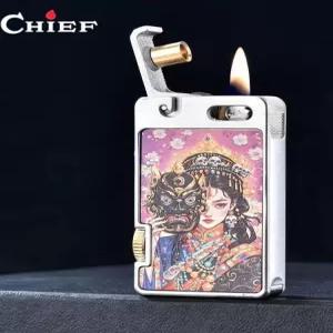 금해 chief라이터 신기한 선물 빈티지 선물용 특이한