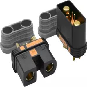 180A QS10-S 안티 스파크 커넥터(1팩) 전기 자전거 ATV RV 윈치에 4핀 신호 적용 모터 배터리 퀵 커넥트