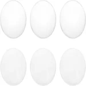 물리학 교육 DIY 망원경 현미경 실험을 위한 PATIKIL 6팩 광학 렌즈 세트 4cm 유리 렌즈(이콘벡스 10cm