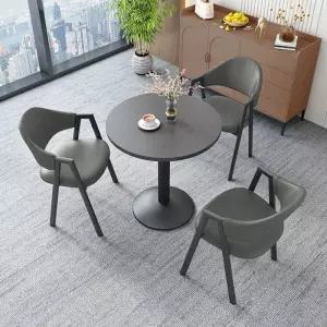 원탁 상담실 응접탁자 세미나 세트 기둥 티테이블 미팅 소형 라운지 의자 응접 회의