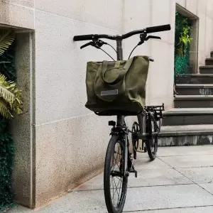 스포츠 자전거 접이식 캐리어 가방 브롬톤 캔버스 사첼용