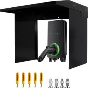 테슬라 월 충전기용 XSKLBZA 전기차 충전기 커버 대부분의 박스 레인 과열 방지 설치 용이성