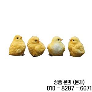 농장 시뮬레이션 닭 동물 모형 입상 홈 데코 미니어처 요정 액세서리 현대 14세 이상 장난감 4 개