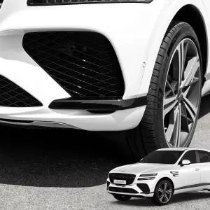 제네시스 GV80 쿠페 튜닝 프론트 범퍼 사이드 커버 wZx3+1fjS