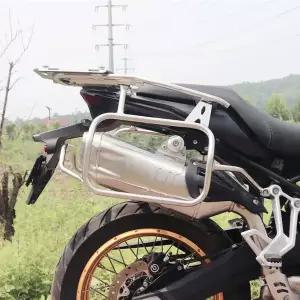 스포츠 바이크 오토바이 LONCIN VOGE DS900X 900DSX 2024 2025 액세서리 새들백 사이드 도구 상자 브래킷