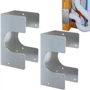 아연 도금 강철 스터드 파이프 보호 신발 키트 튼튼한 구조 산업용 금속 소재 실용적인 가드가 있는 2종