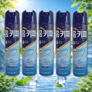 헨켈 모기약 홈키파 수성 에어졸 600ml X 5개