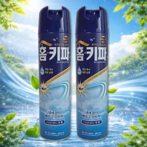 헨켈 모기약 홈키파 수성 에어졸 600ml X 2개