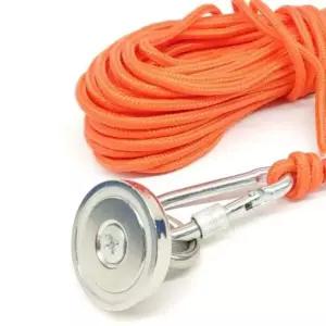 버클형 8MM 10M로프 + 자석M48 몬스터자석로프 8148 버클형 8MM