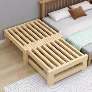좁은방 원룸 원목 간이 개폐식 슬라이딩 베드 침대