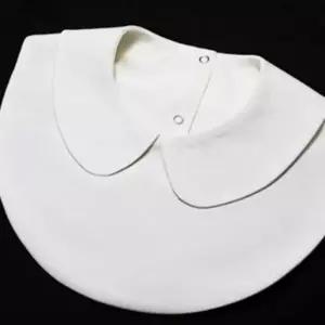 레이어드 케이프 넥카라 니트 목만있는 셔츠 페이크 카라