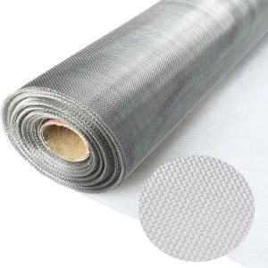 모팜 304 스테인리스 스틸 스크린 롤 47인치 x 98피트 창문 메쉬 20 직조 와이어 파티오 도어 교체