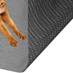 36 x 100 애완동물 창문 스크린 메쉬 고양이 방지 교체 개 도어 롤 야외 파티오를 위한 현관 집 창문을