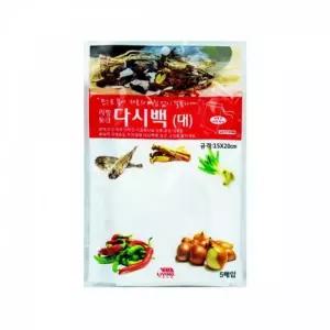 TBZ BTM 리빙토크 다시백(대) 15x20cm 5매입 5개