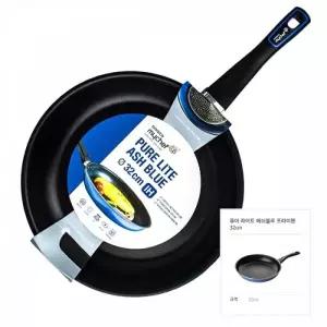 TBZ BTM 도루코 퓨어라이트 애쉬블루 프라이팬 32cm