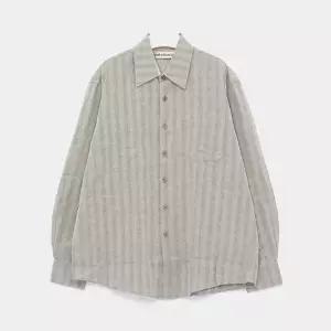 [아워레가시]아워레가시 26SS 버티컬 스트라이프 어보보 남성 셔츠 M2262AST