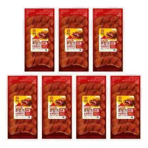 [하프클럽/CJ제일제당]백설 숯불불닭맛 후랑크 120g x7개