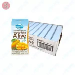 [셀러허브]덴마크 테이크 얼라이브 망고 120ml 32팩 sw (S41297354)