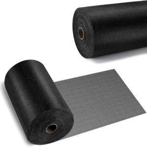 웨스노이 8인치 x 164피트 통풍구 메쉬 유리 창문 스크린 롤 쉽게 자를 수 있는 벽 천장 바닥 수리 교체용