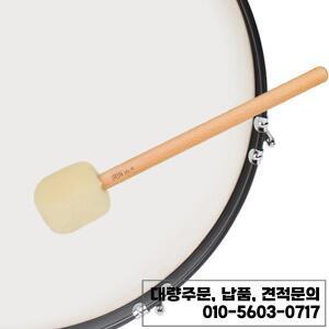 IRIN-긴 푹신한 너도밤나무 손잡이 드럼스틱 말렛 타악기 부품 베이스