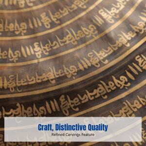 호환 네팔식 6음 조화 금관 공  수제 타악기  마음챙김 사운드 테라피  명상 도구