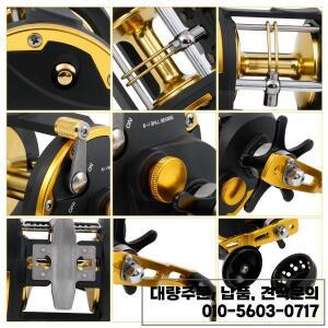 Sougayilang 트롤링 낚시 릴 6BB 4.1:1 고속 비율 슈퍼 강한 오른손 바다 태클을위한 최대 드래그 28kg