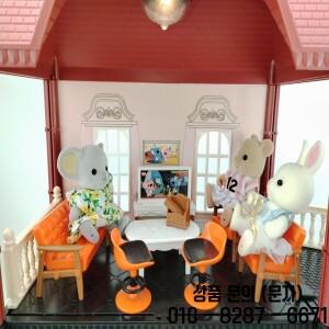 미니 인형집 14세 이상 장난감 공주성 별장 가구 크리스마스 선물 2023