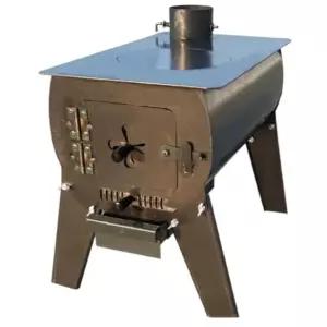 장작 화로 가정용 난방기 불멍 연통 난로 거꾸로 타는