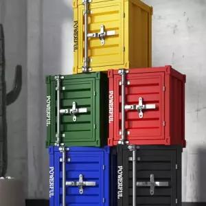 캐비닛 빈티지 철제캐비넷 감성 소형락커 컨테이너디자인 사물함 5cm 인테